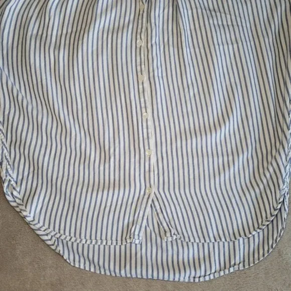Madewell Central Shirt Dalton Stripe size small - Picture 6 of 15